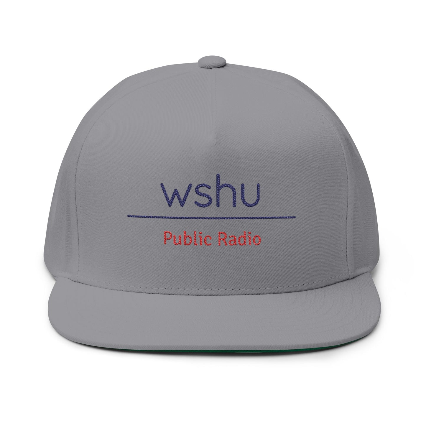 WSHU Flat Bill Cap (Embroidery)