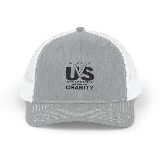 US Veterans Charity Snapback Trucker Cap (Embroidery)