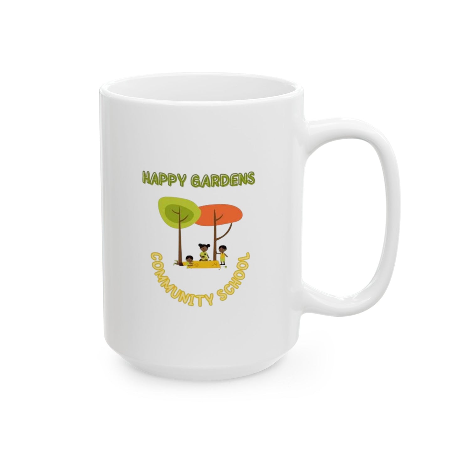 Happy Gardens Ceramic Mug, (11oz, 15oz)