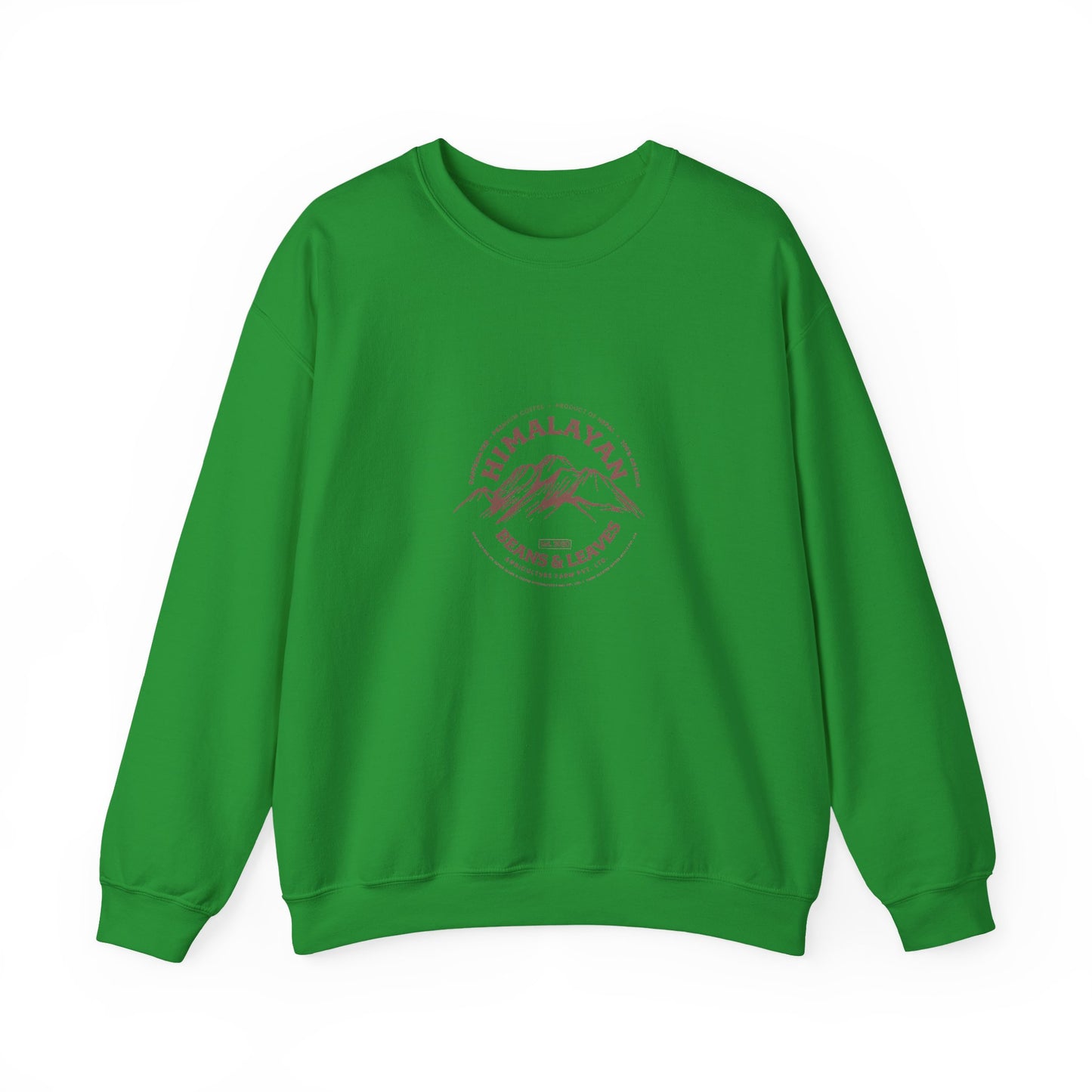 Himalayan Beans & Leaves Unisex Heavy Blend™ Crewneck Sweatshirt