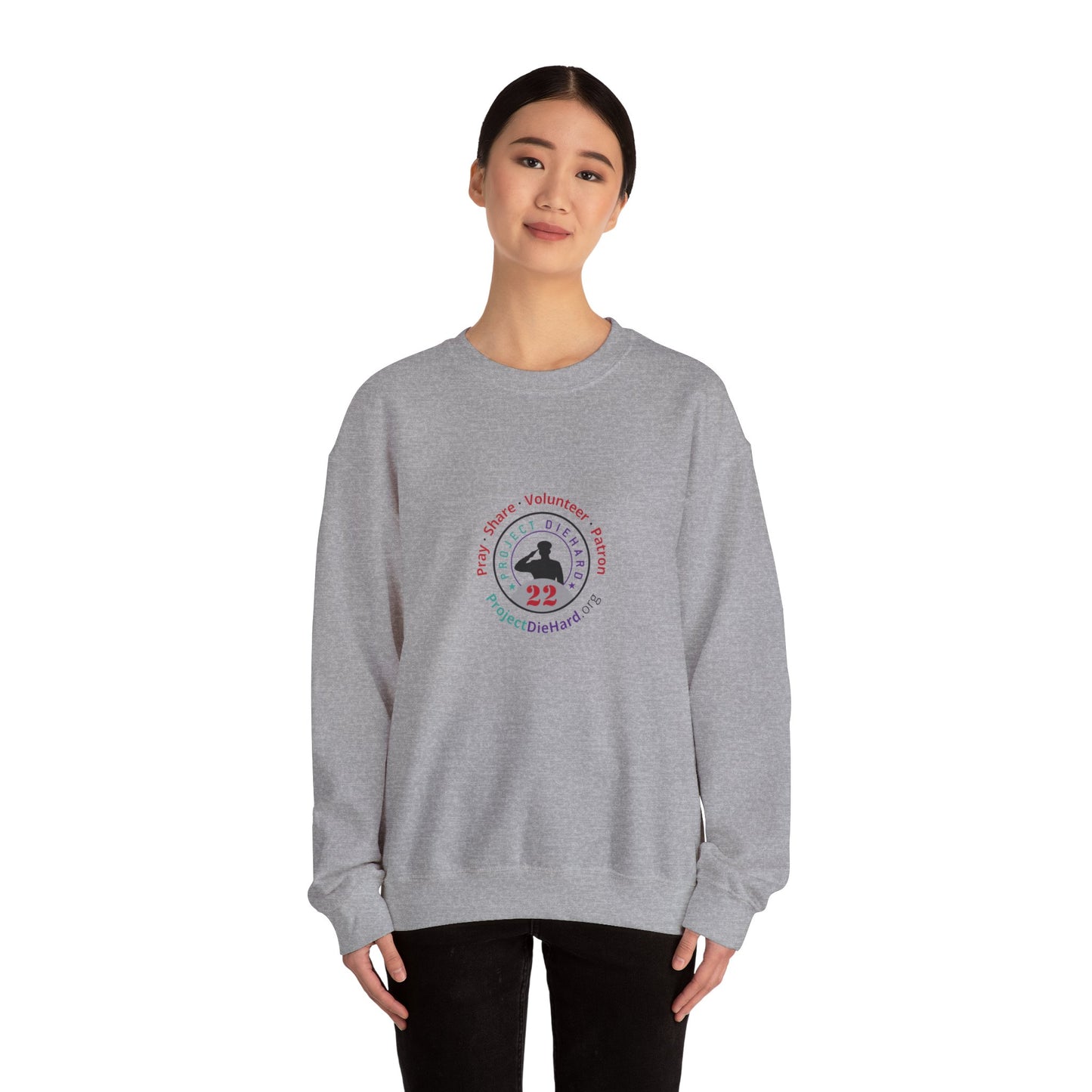 Project Diehard Unisex Heavy Blend™ Crewneck Sweatshirt