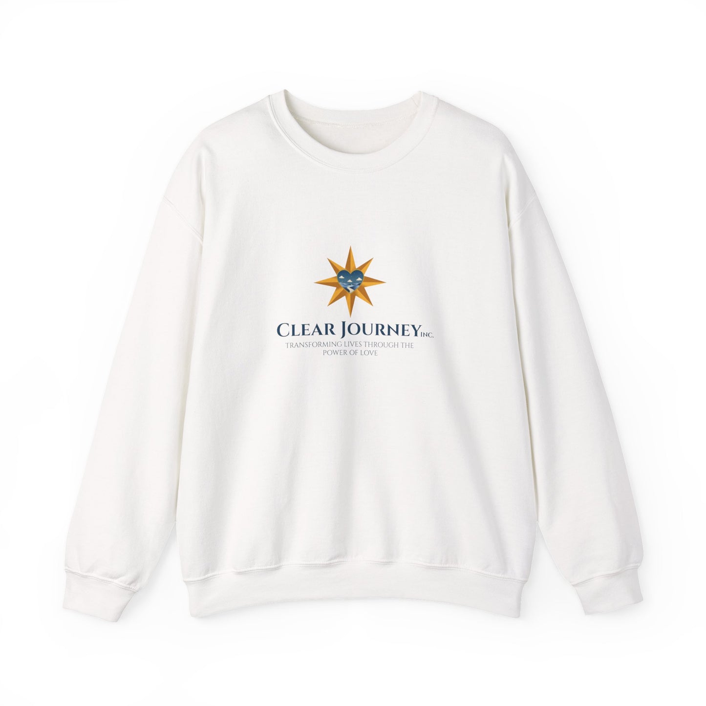 Clear Journey Unisex Heavy Blend™ Crewneck Sweatshirt