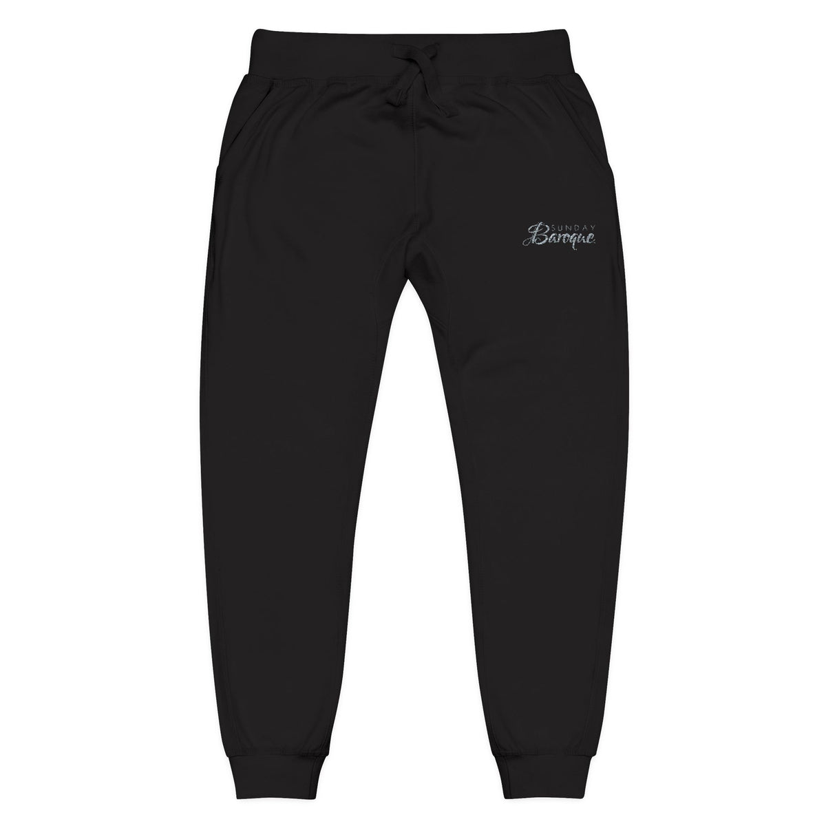 Sunday Baroque Unisex Fleece Sweatpants (Embroidery)