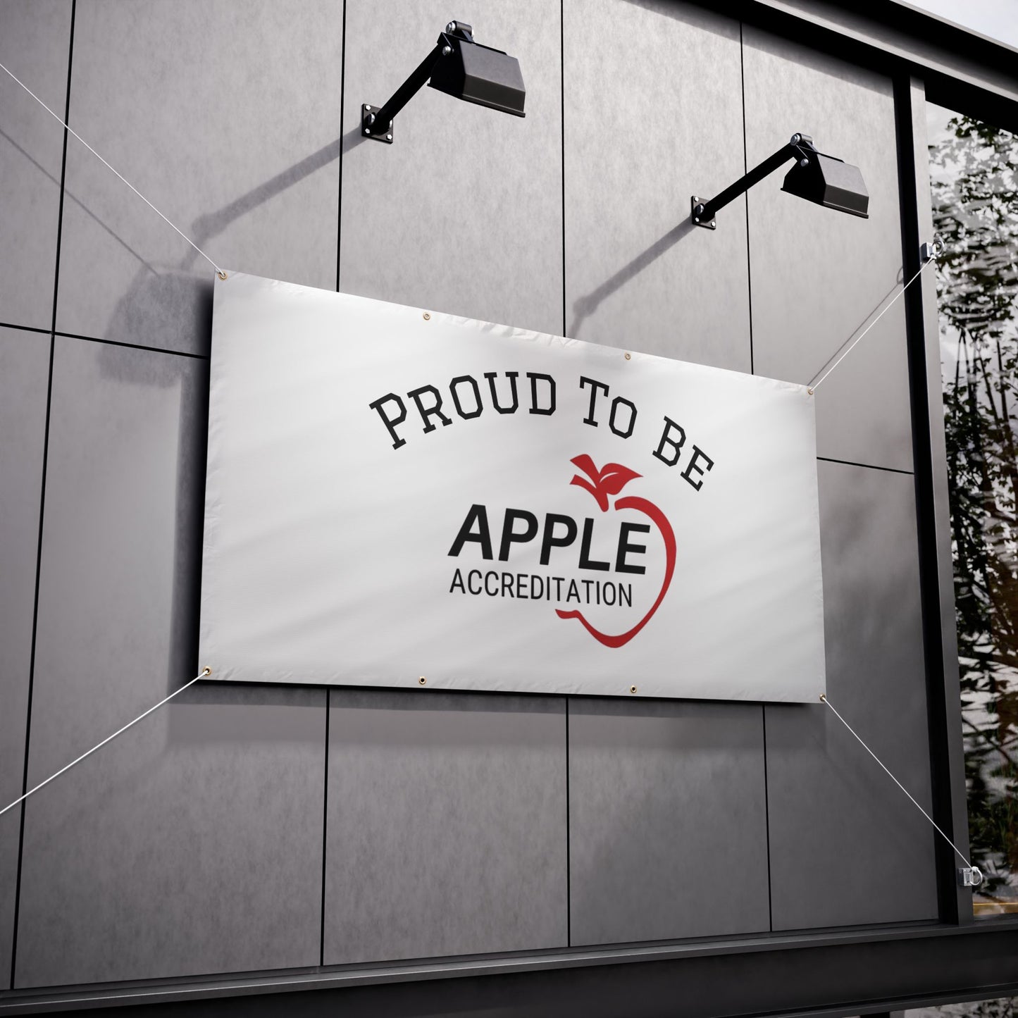 Apple Accreditation Vinyl Banners
