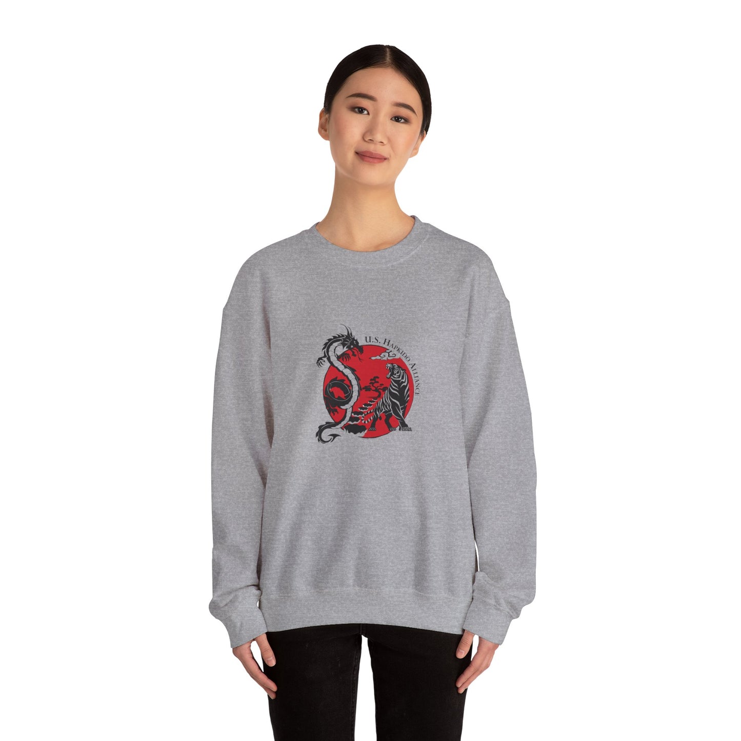 U.S. Hapkido Alliance Unisex Heavy Blend™ Crewneck Sweatshirt