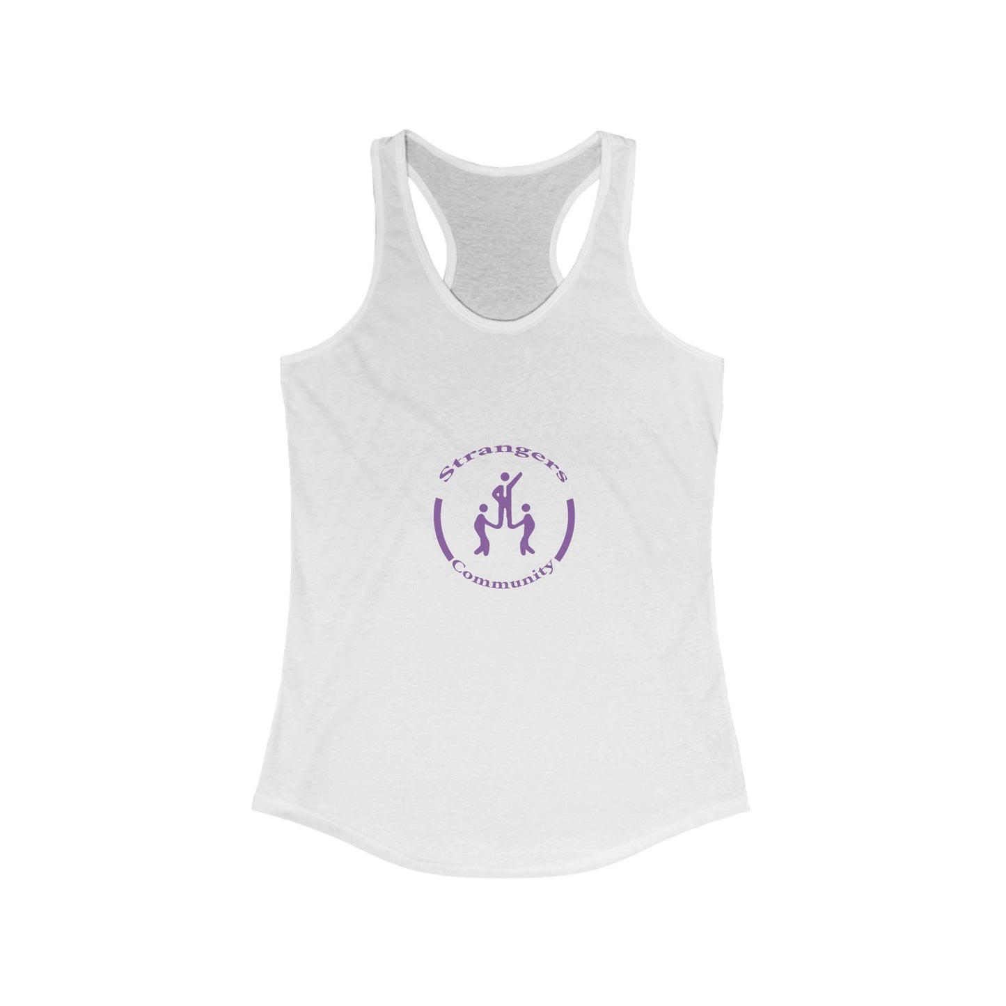 Strangers Community Women's Ideal Racerback Tank
