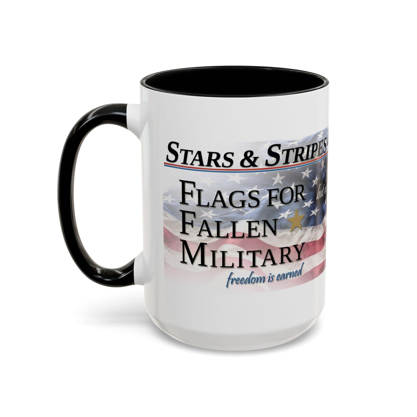 Stars Stripes 4 Ever Foundation Accent Coffee Mug (11, 15oz)