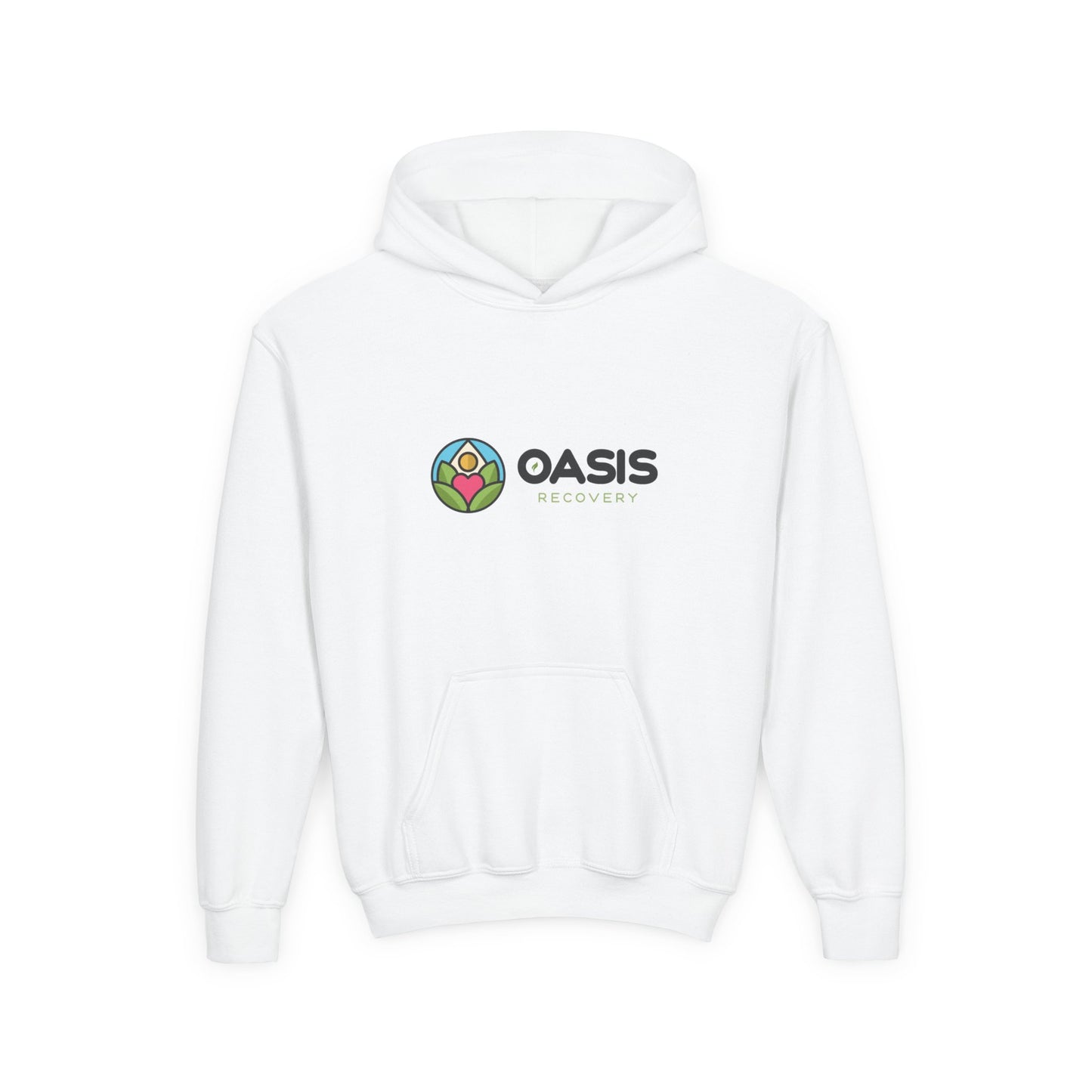 Oasis Recovery Center Youth Heavy Blend Hooded Sweatshirt