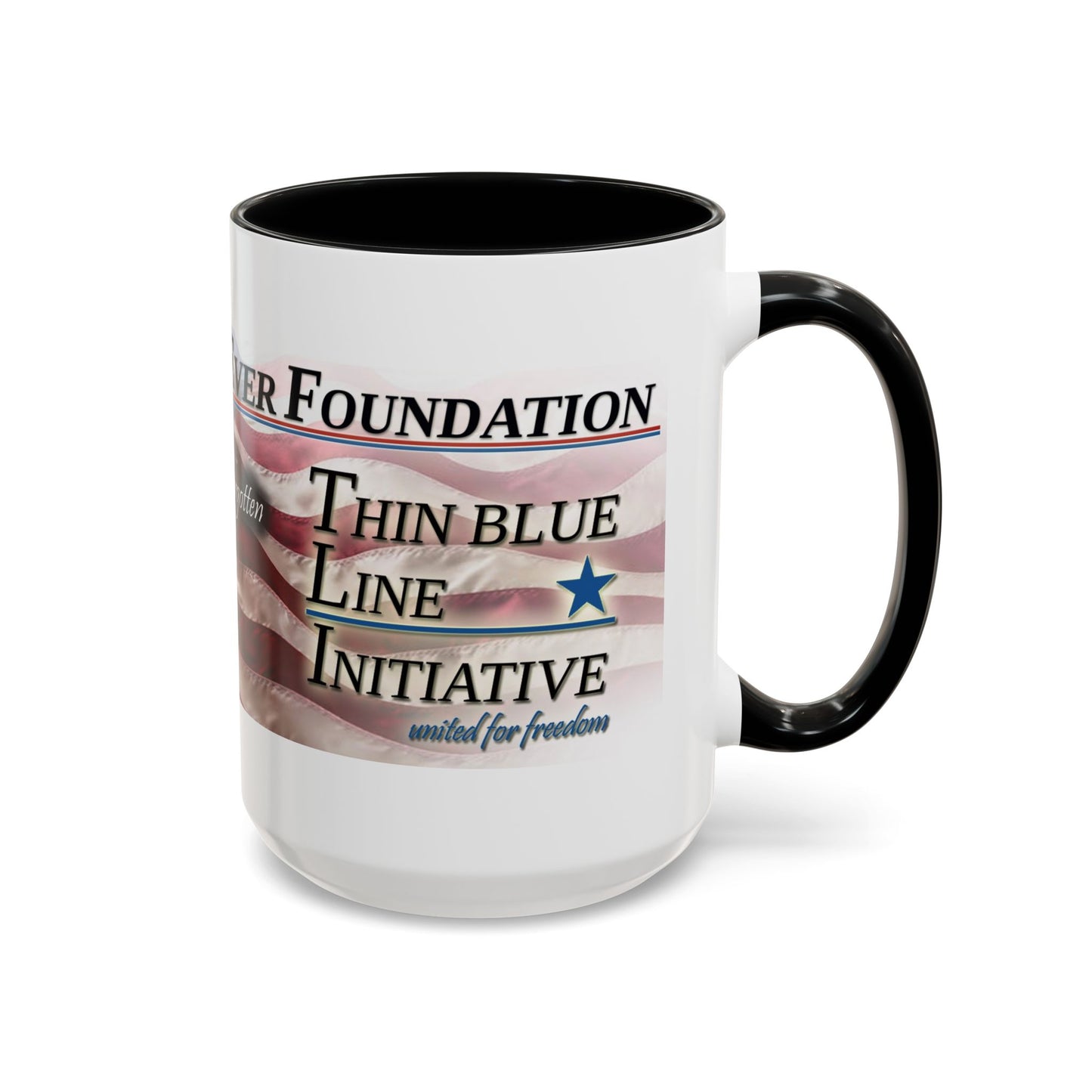 Stars Stripes 4 Ever Foundation Accent Coffee Mug (11, 15oz)