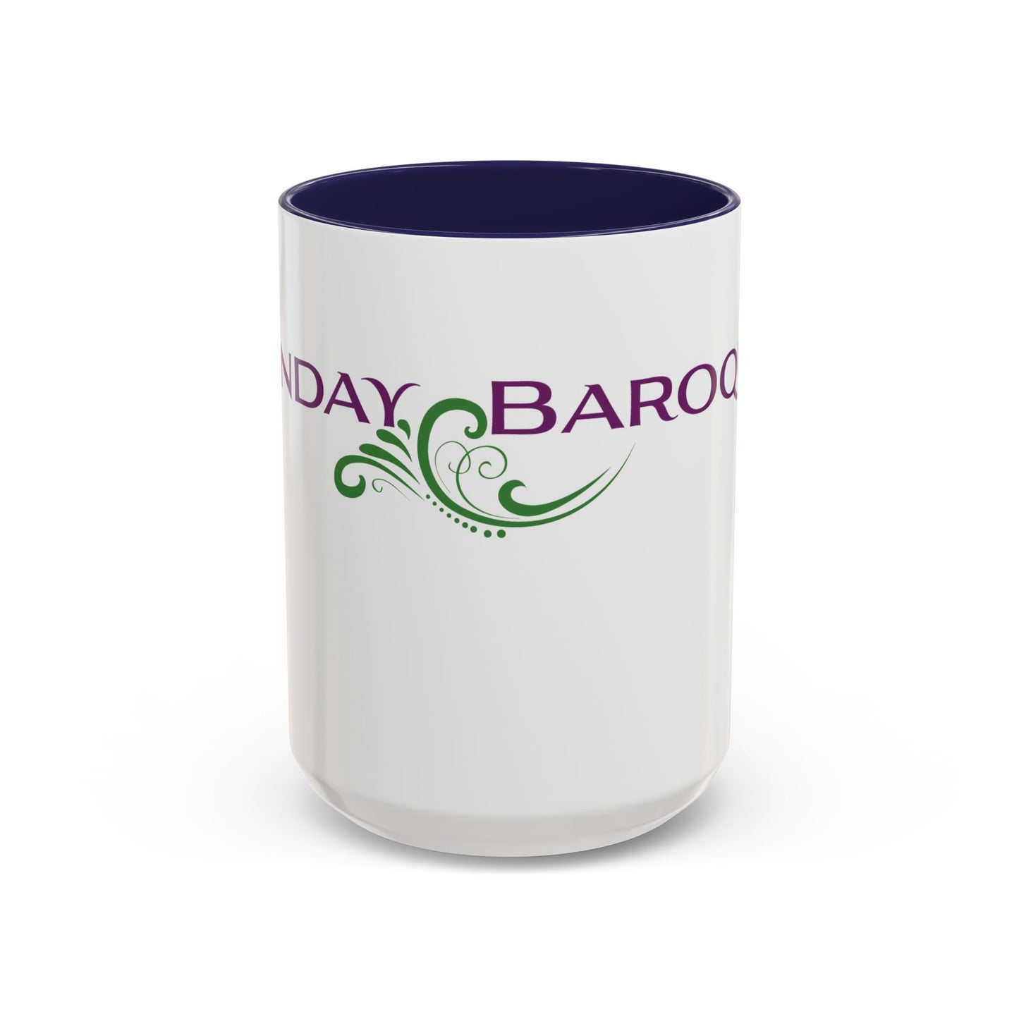 Sunday Baroque Accent Coffee Mug (11, 15oz)