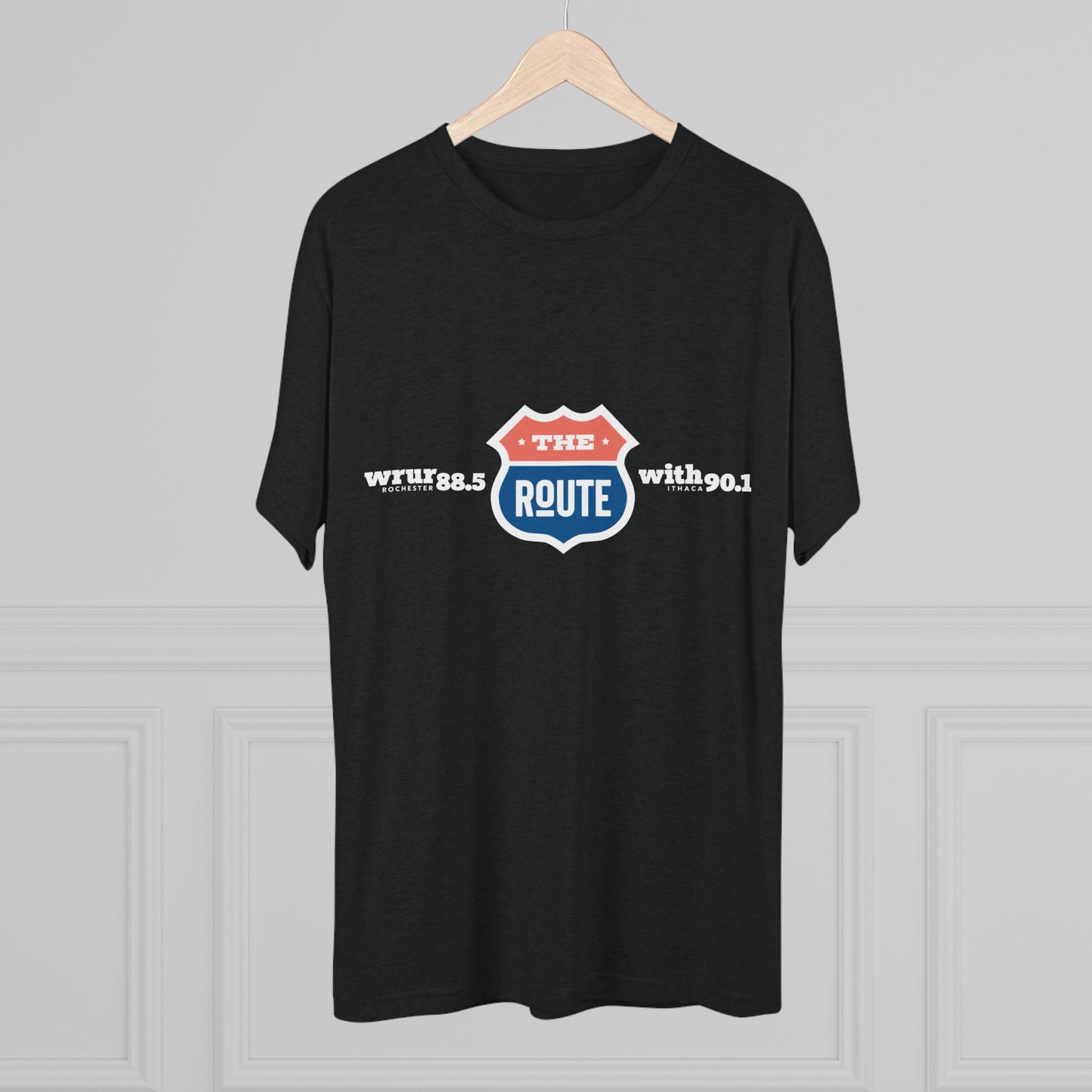 The Route Men's Tri-Blend Crew Tee