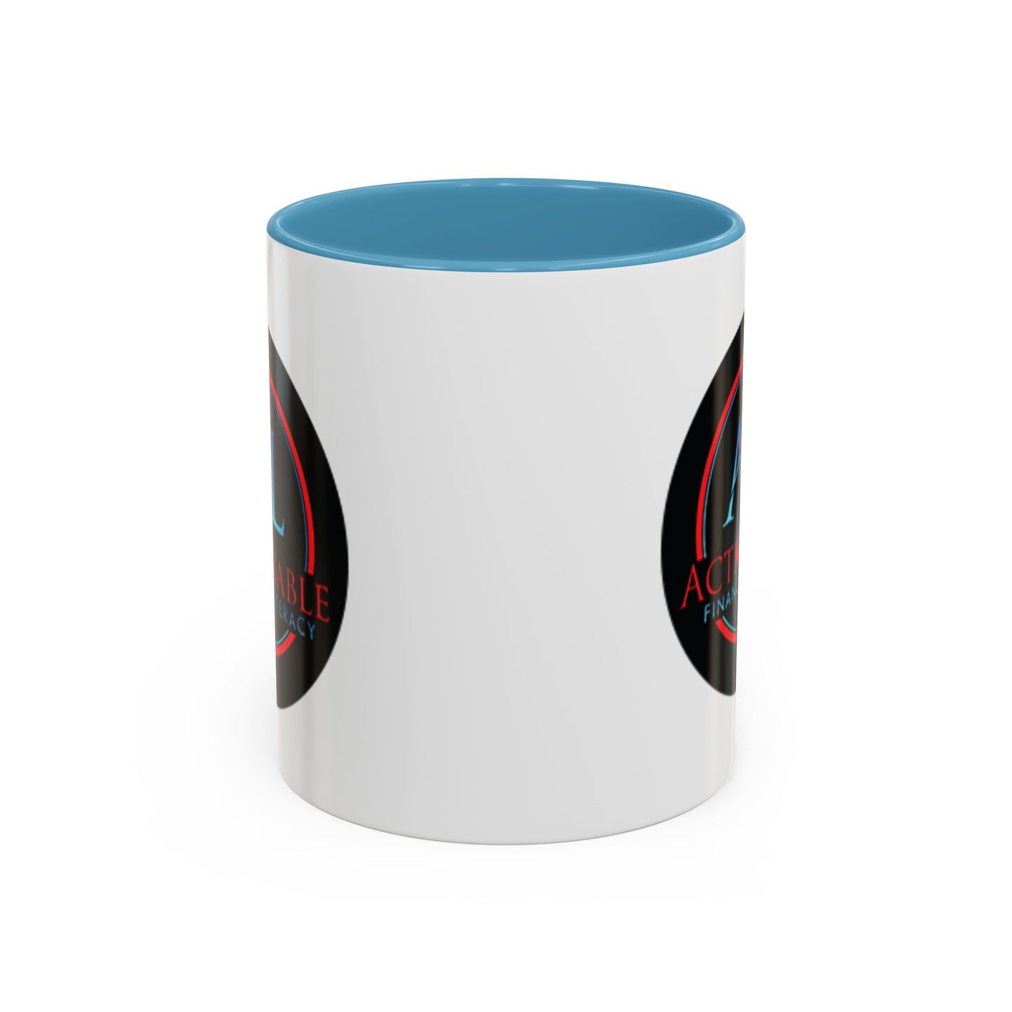 Actionable Financial Literacy Center Accent Coffee Mug (11oz)
