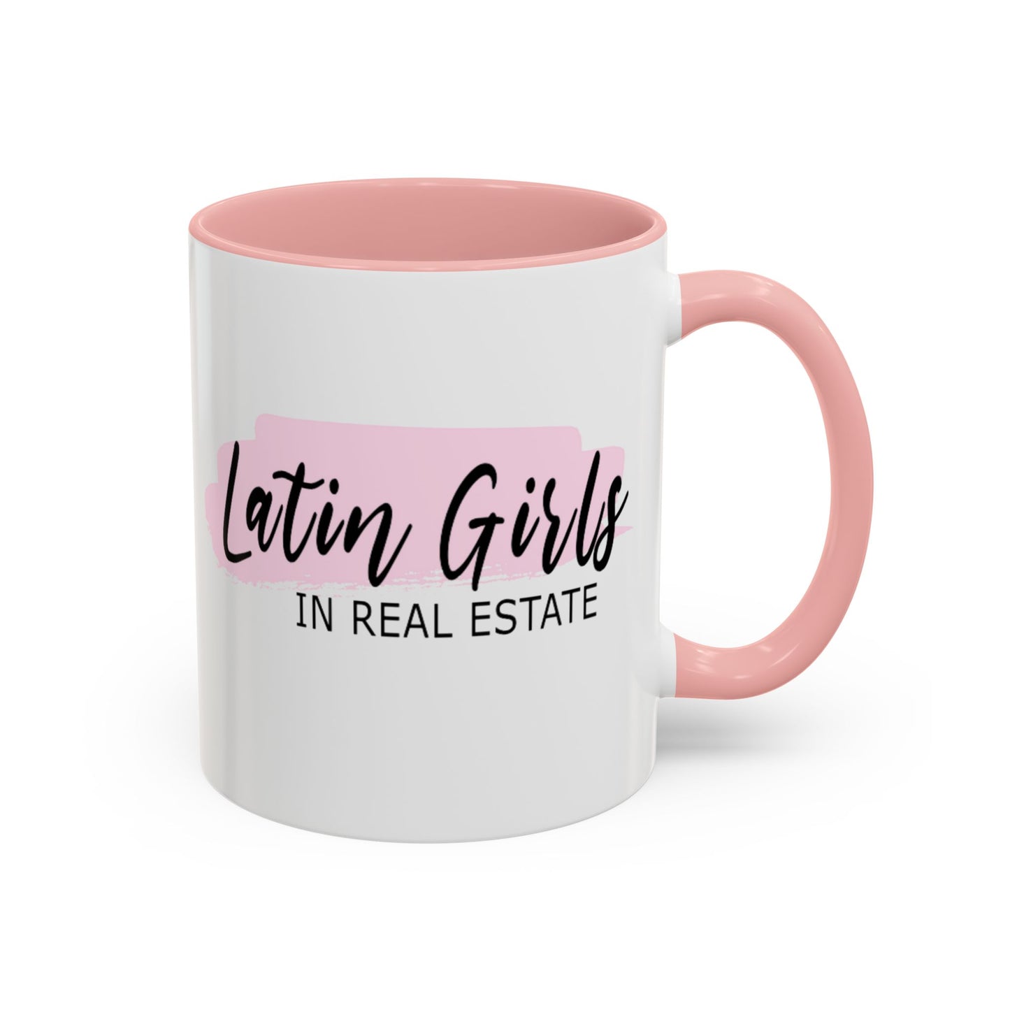 Latin Girls in Real Estate Accent Coffee Mug (11, 15oz)
