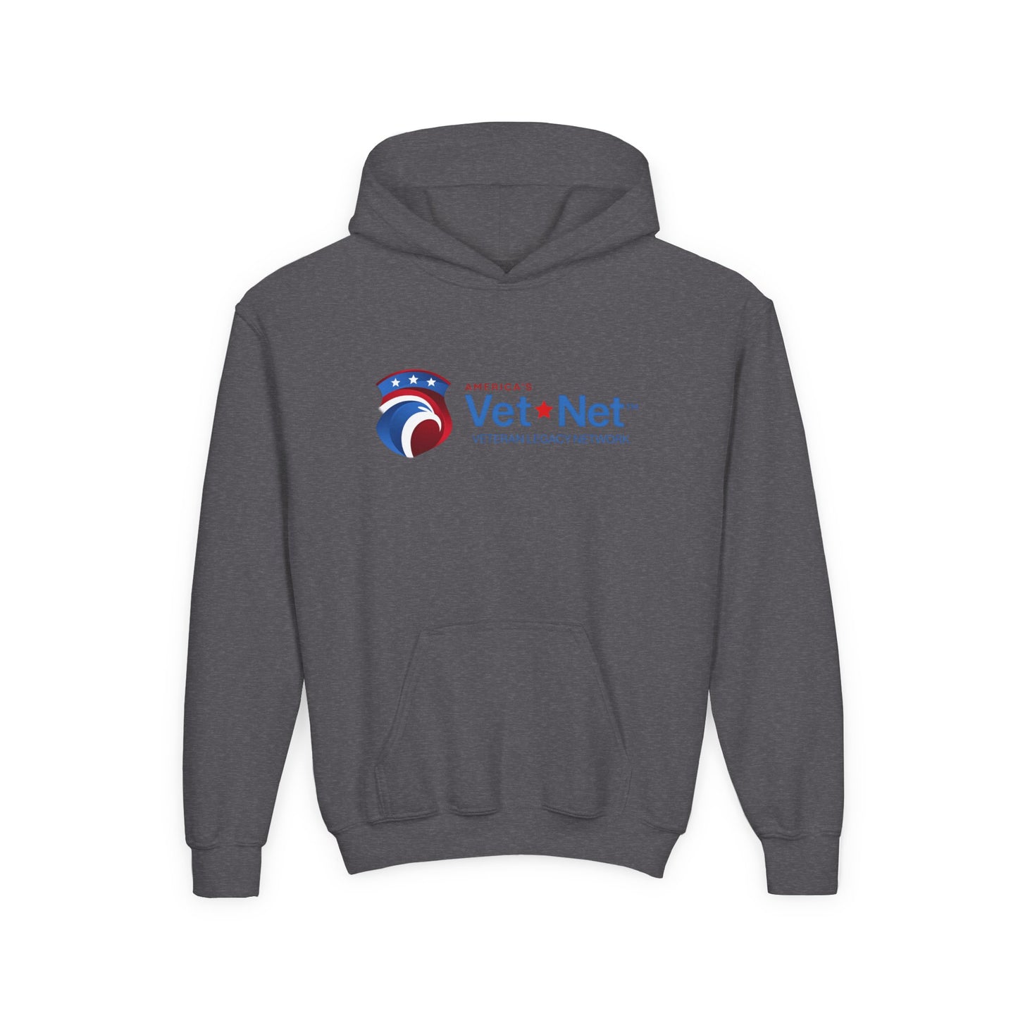 Veteran Legacy Youth Heavy Blend Hooded Sweatshirt