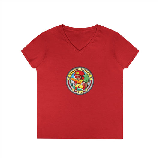 Bully Busters 702 Ladies' V-Neck T-Shirt