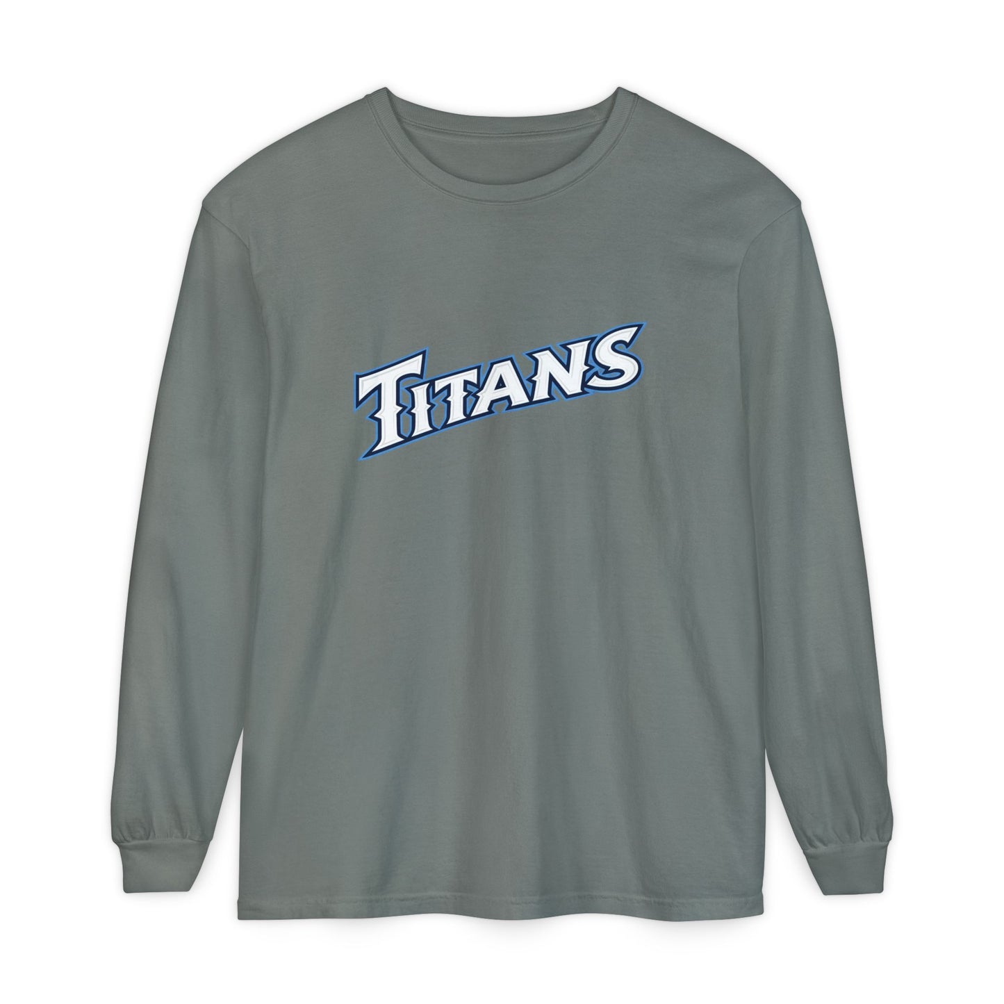 Titans Softball Unisex Garment-dyed Long Sleeve T-Shirt