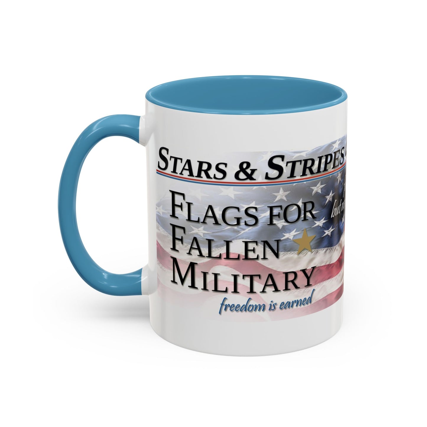Stars Stripes 4 Ever Foundation Accent Coffee Mug (11, 15oz)