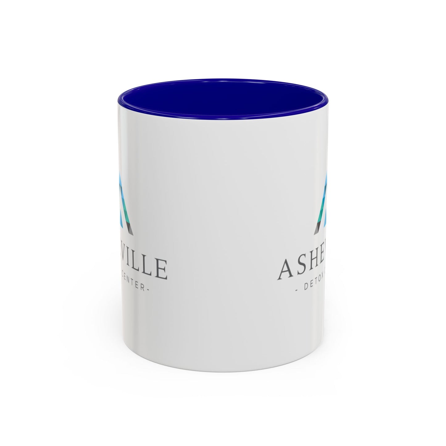 Asheville Detox Center Two-Tone Accent Mug (11oz, 15oz)