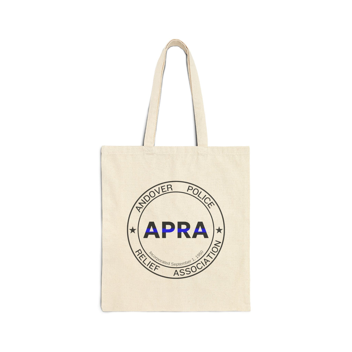 Andover Police Relief Association Cotton Canvas Tote Bag
