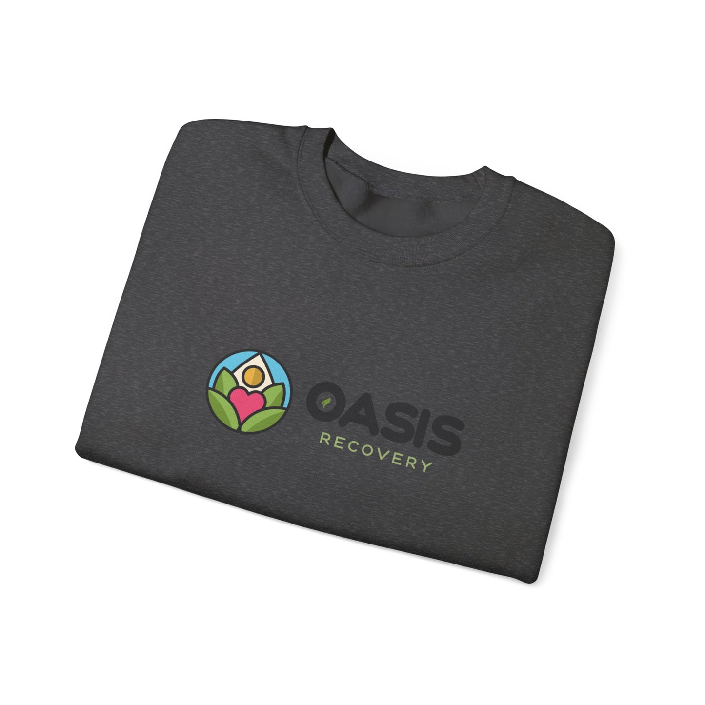 Oasis Recovery Center Unisex Heavy Blend™ Crewneck Sweatshirt