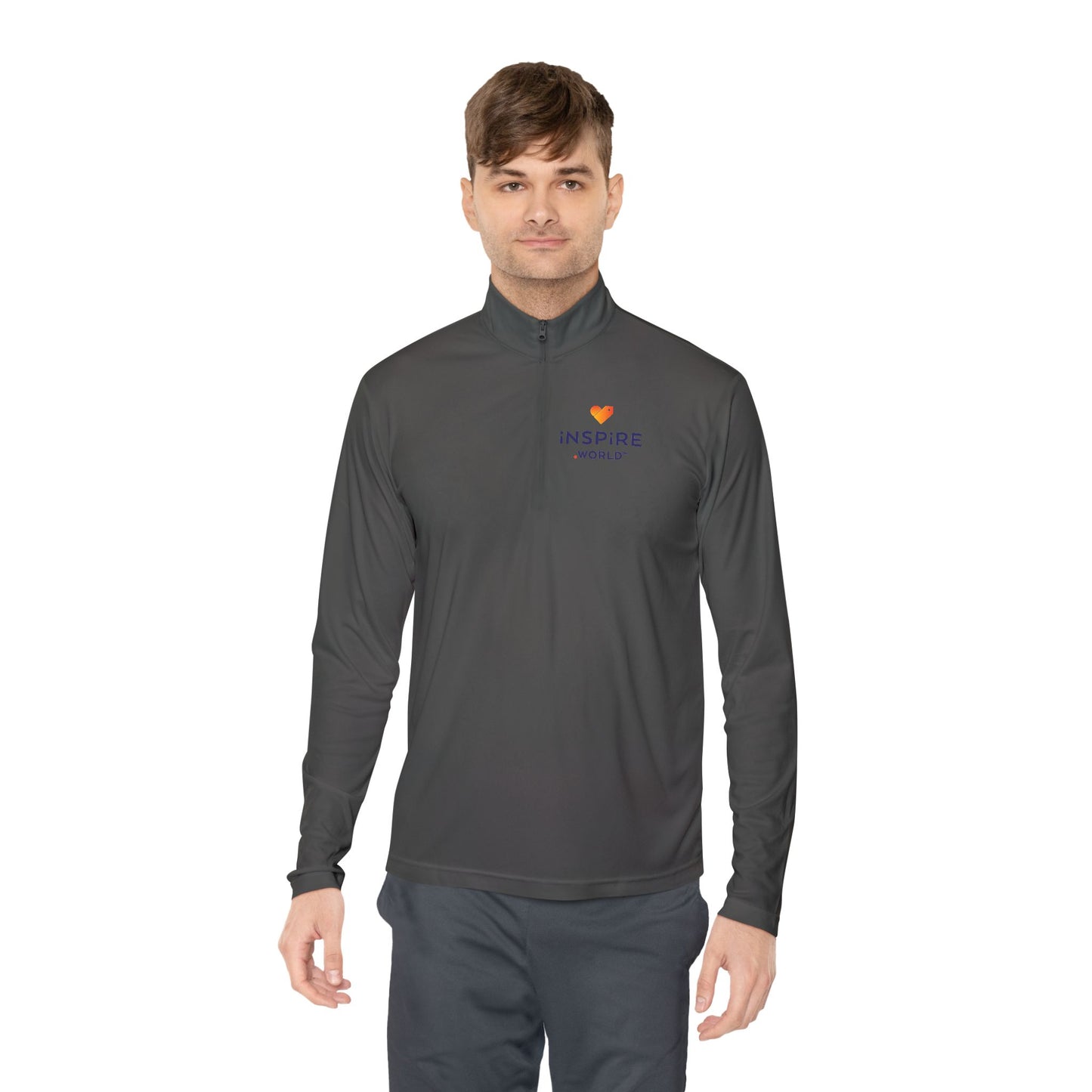 Inspire.World Unisex Quarter-Zip Pullover
