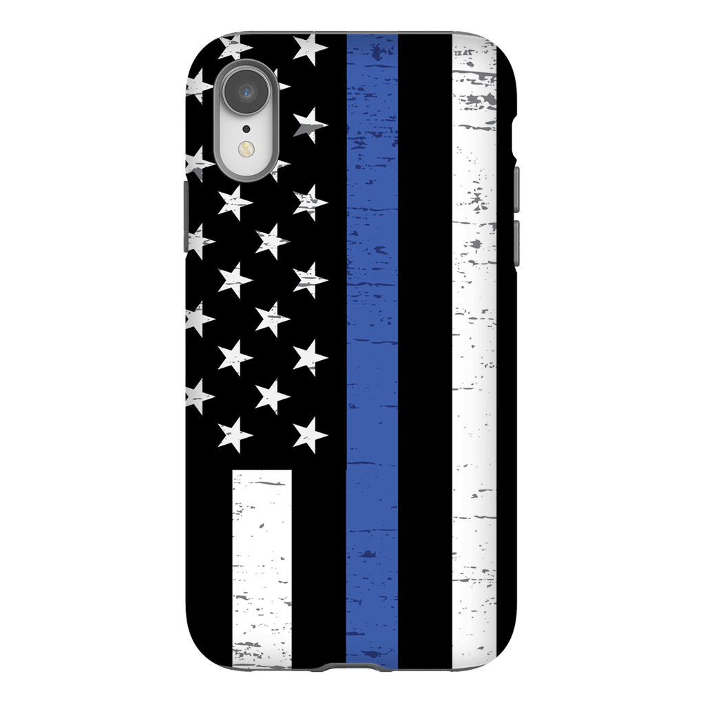 Thin Blue Line Phone Cases