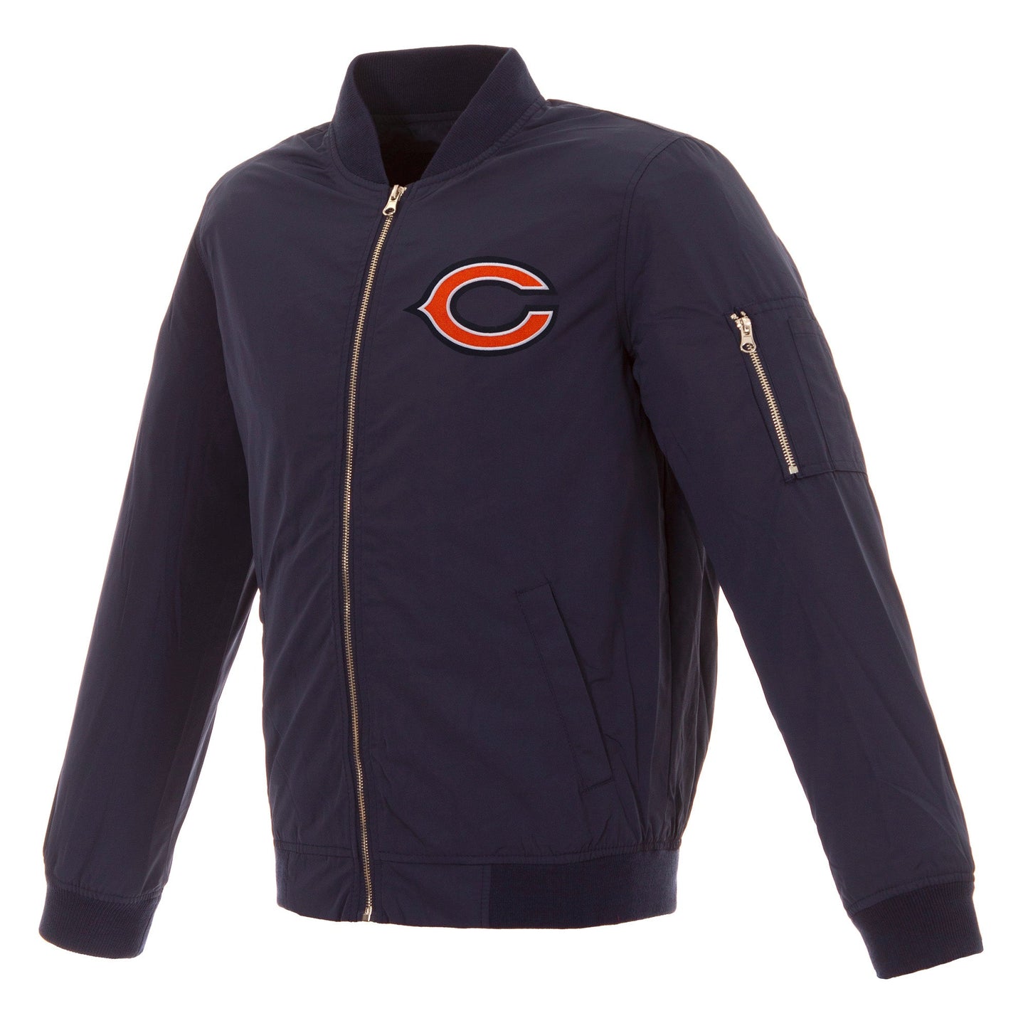 Chicago Bears Nylon Bomber Jacket