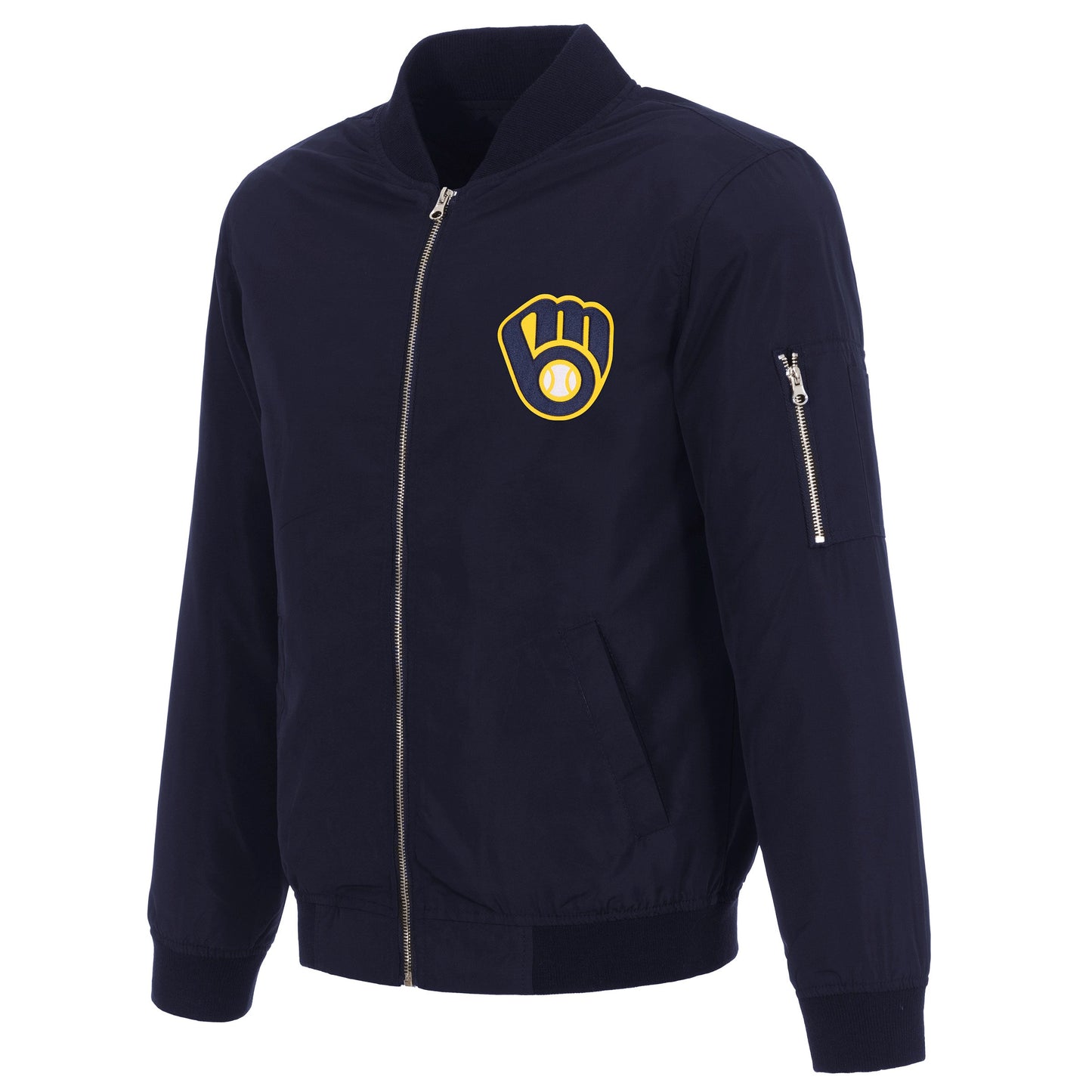 Milwaukee Brewers Nylon Bomber