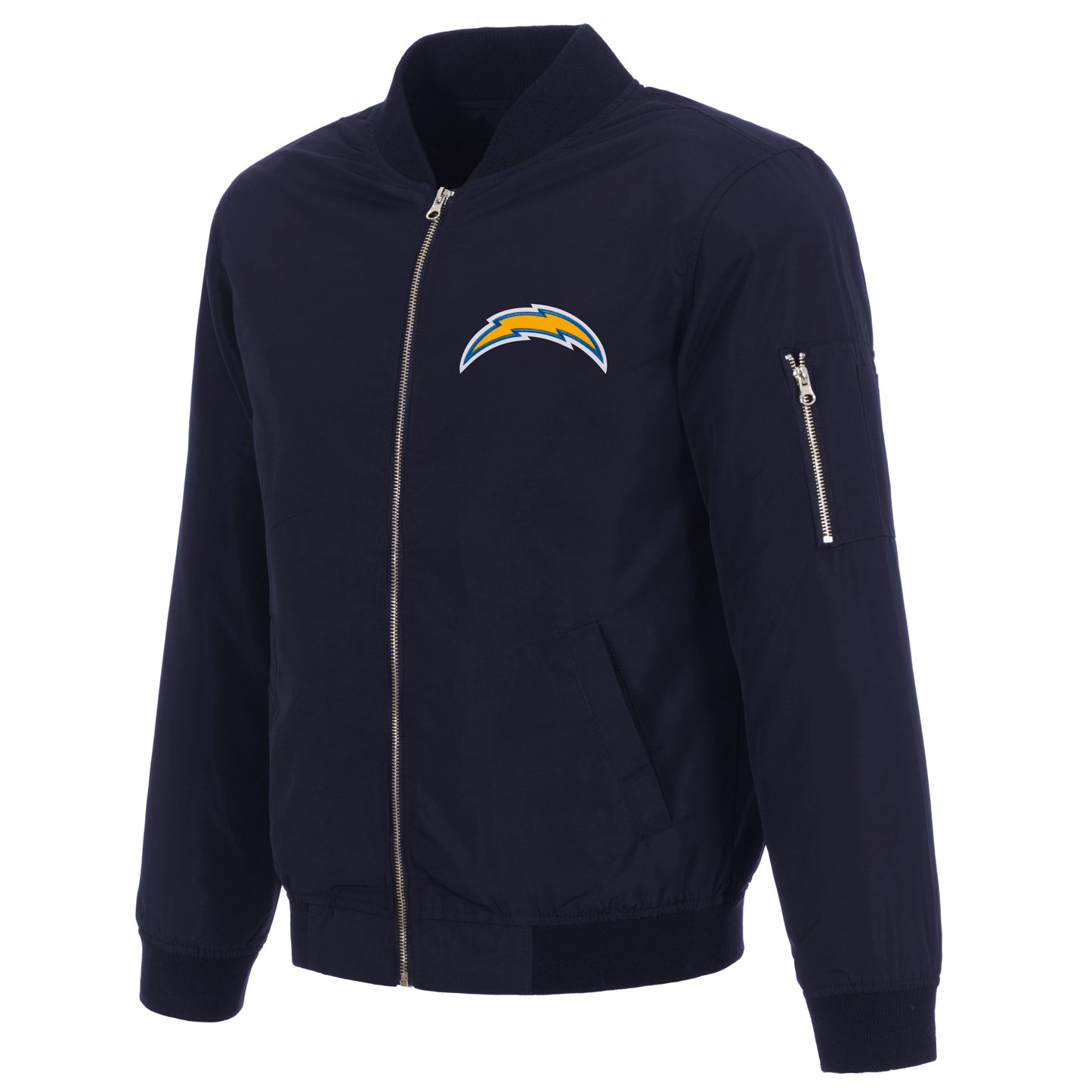 Los Angeles Chargers Nylon Bomber Jacket