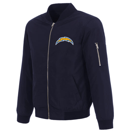Los Angeles Chargers Nylon Bomber Jacket
