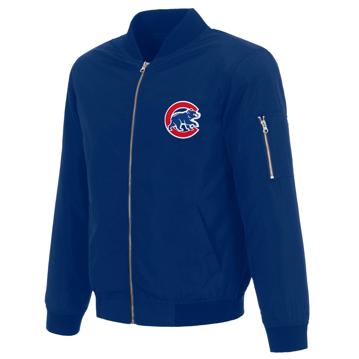 Chicago Cubs Nylon Bomber Jacket