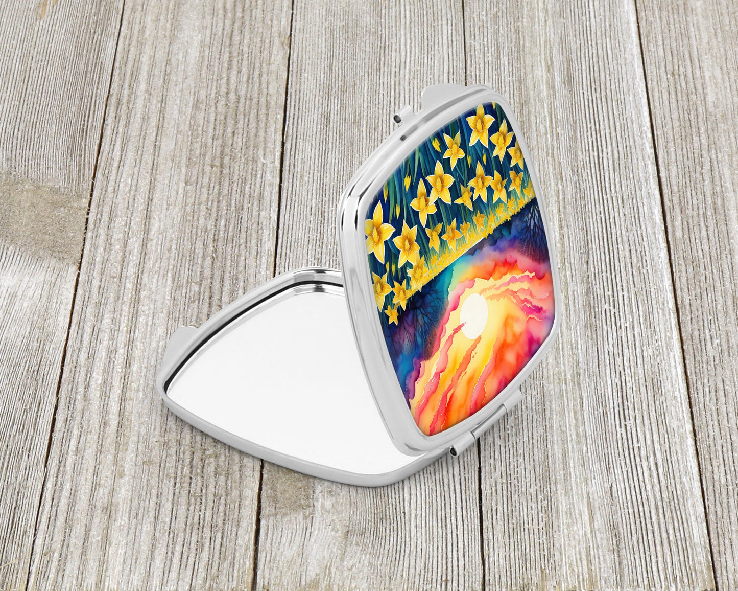 Colorful Daffodils Compact Mirror