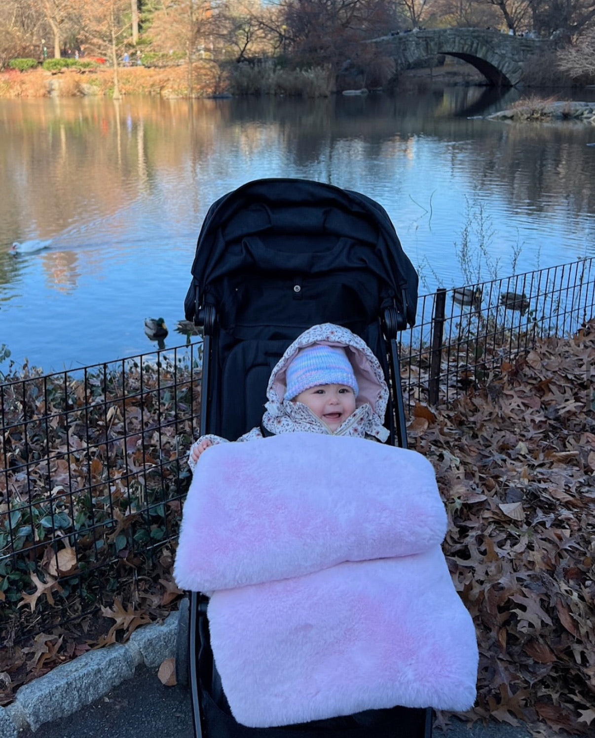 Luxury Faux Fur Baby Blanket | Pretty Rugged