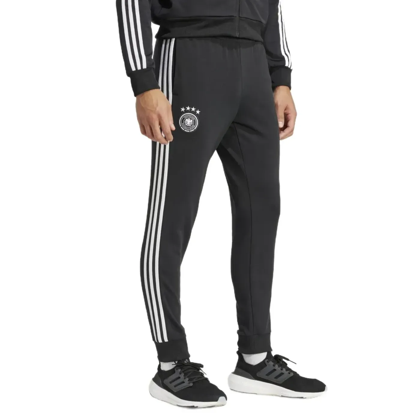 Germany Casual 3S hooded presentation tracksuit 2024/25 - Adidas