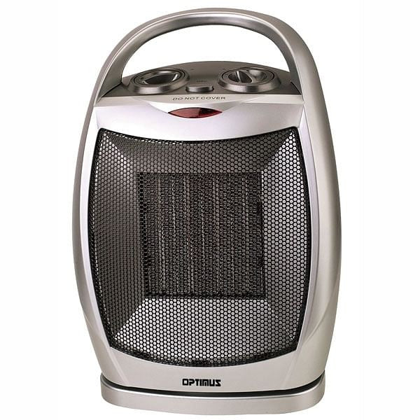 Optimus Portable Oscillating Ceramic Heater with Thermostat-0