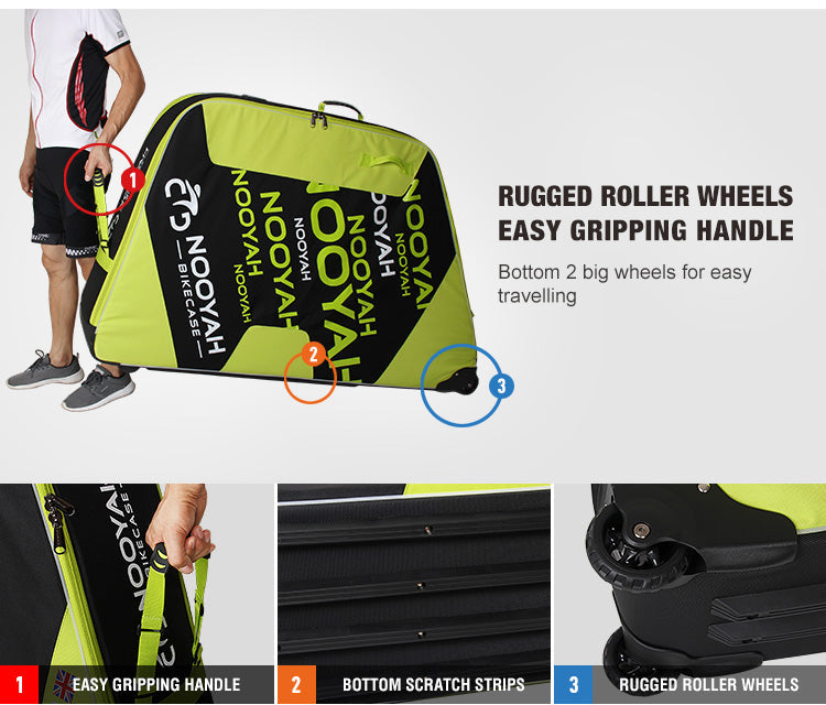 NOOYAH Bike Case BK007S – Ultimate Protection Zero Disassembly Total Freedom