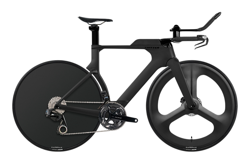 Triathlon T3 Wheeltop Wireless Electric 24S Carbon Road Bike