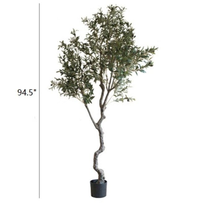Tall Artificial Olive Tree 94"