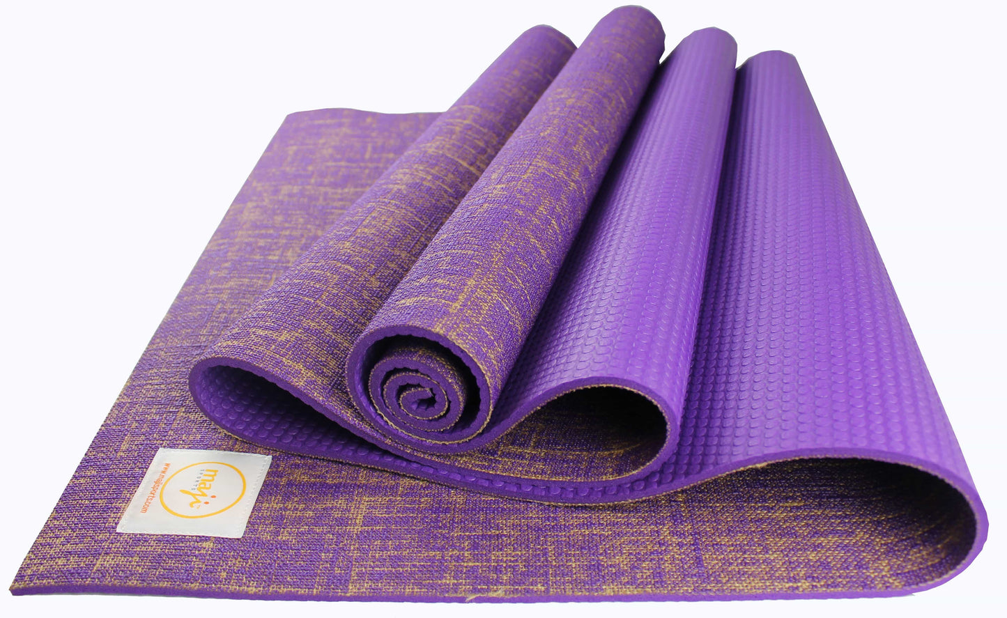 Jute Premium ECO Fitness, pilates, Yoga Mat + Foot Massager - 7.5 X 17.5 cm