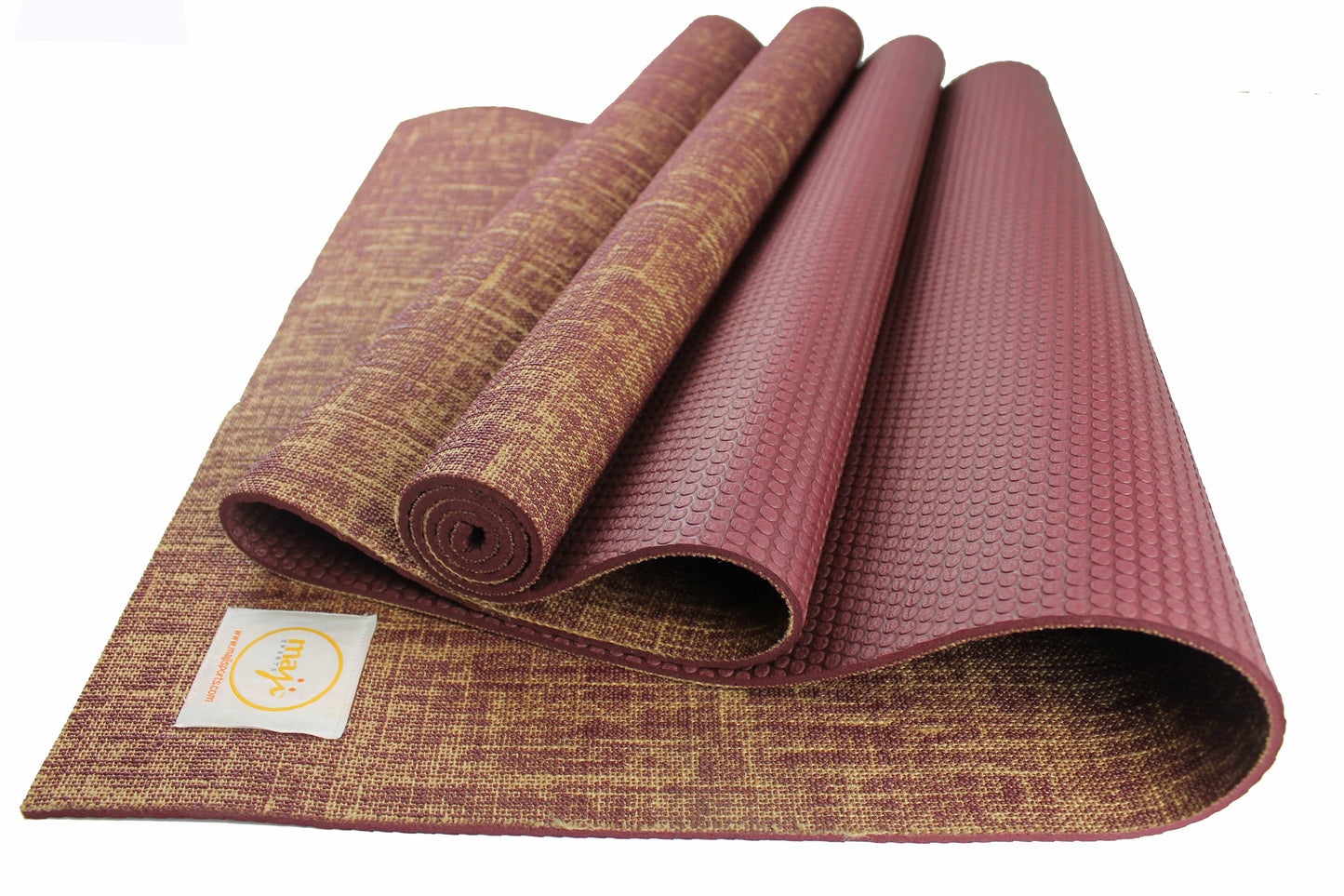 Jute Premium ECO Fitness, pilates, Yoga Mat + Foot Massager - 7.5 X 17.5 cm