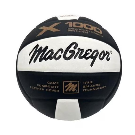 MacGregor®X1000 Indoor/Outdoor Volleyball - Black