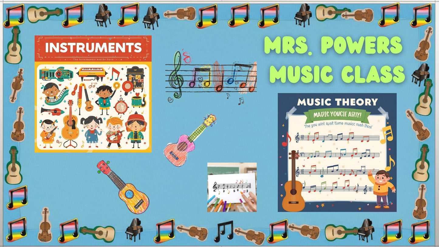 SHAPES ETC. Large Notepad - Music Note