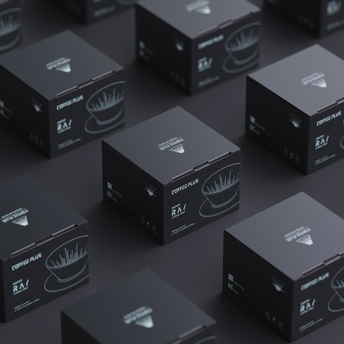 Ray Star Shadow V60 Style Pour Over Coffee Dripper