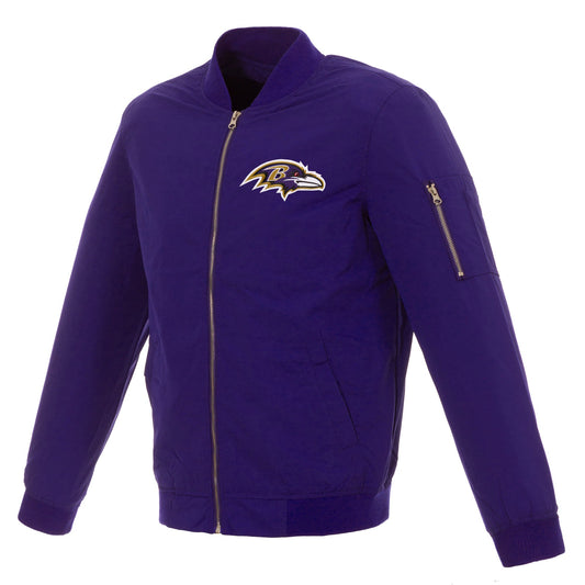 Baltimore Ravens Nylon Bomber Jacket