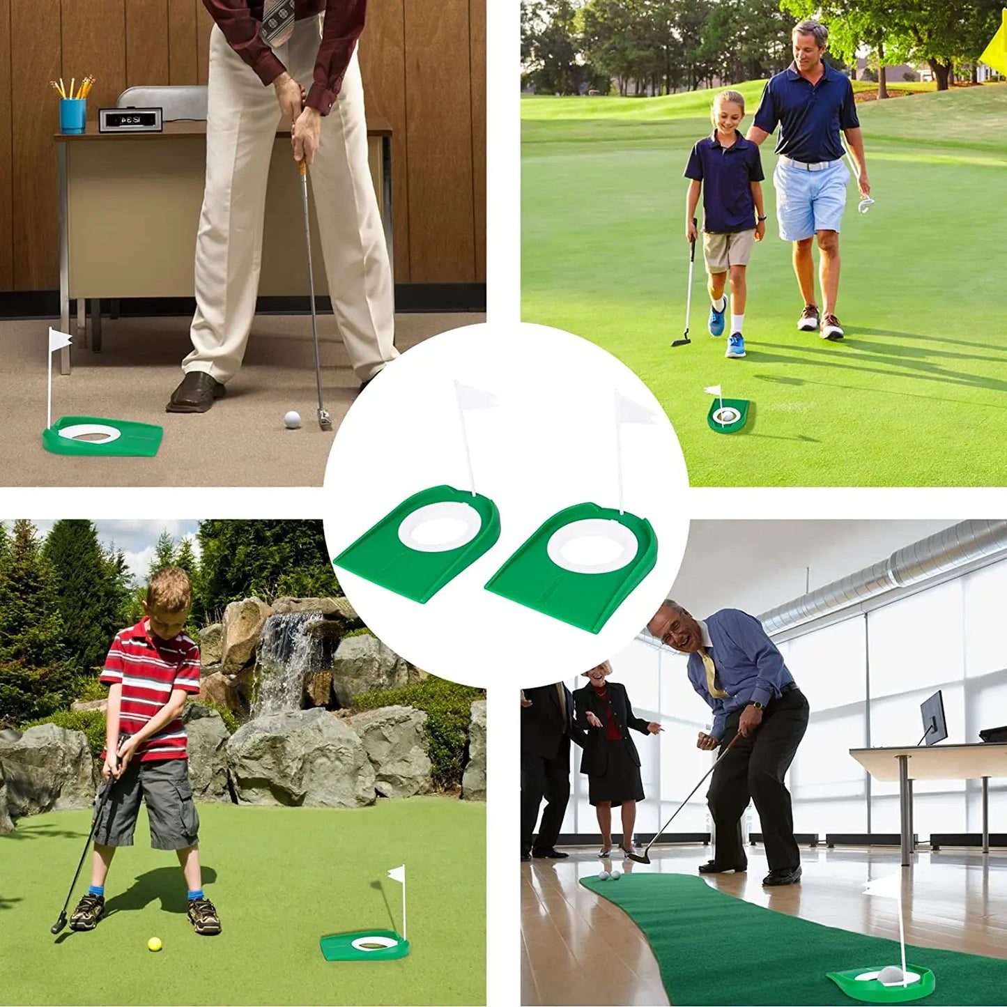 Golf Putting Cup Training Aid  Indoor Outdoor Practice