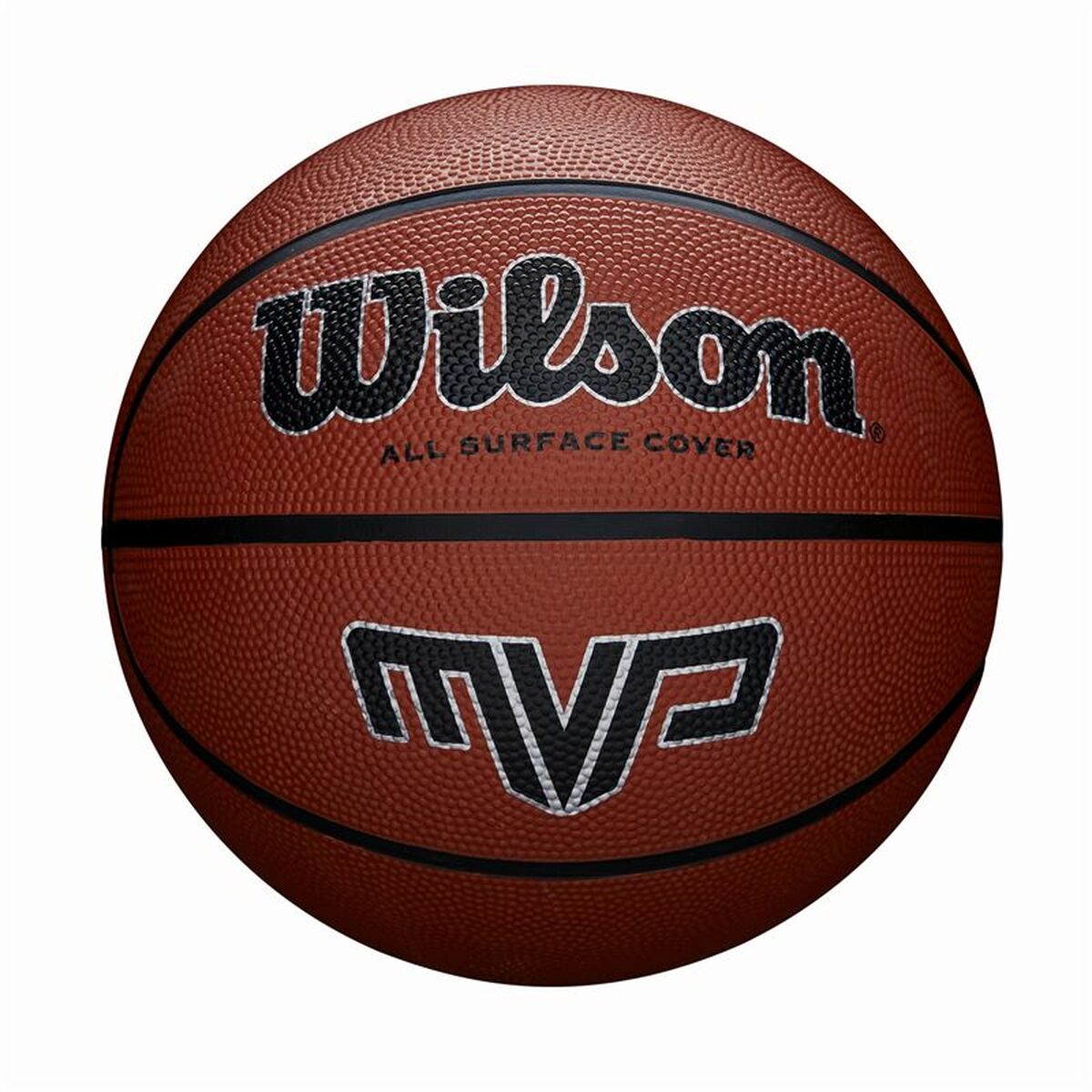 Basketball Ball Wilson Mvp 295 Brown Plastic (Size 7)-0