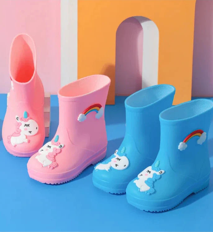 PVC Non-slip Rain Boots for children multivariant