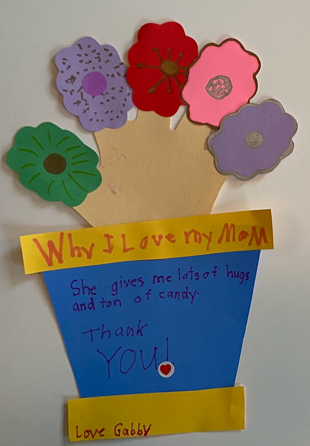 SHAPES ETC. Small Assorted Cut-Out - Flower