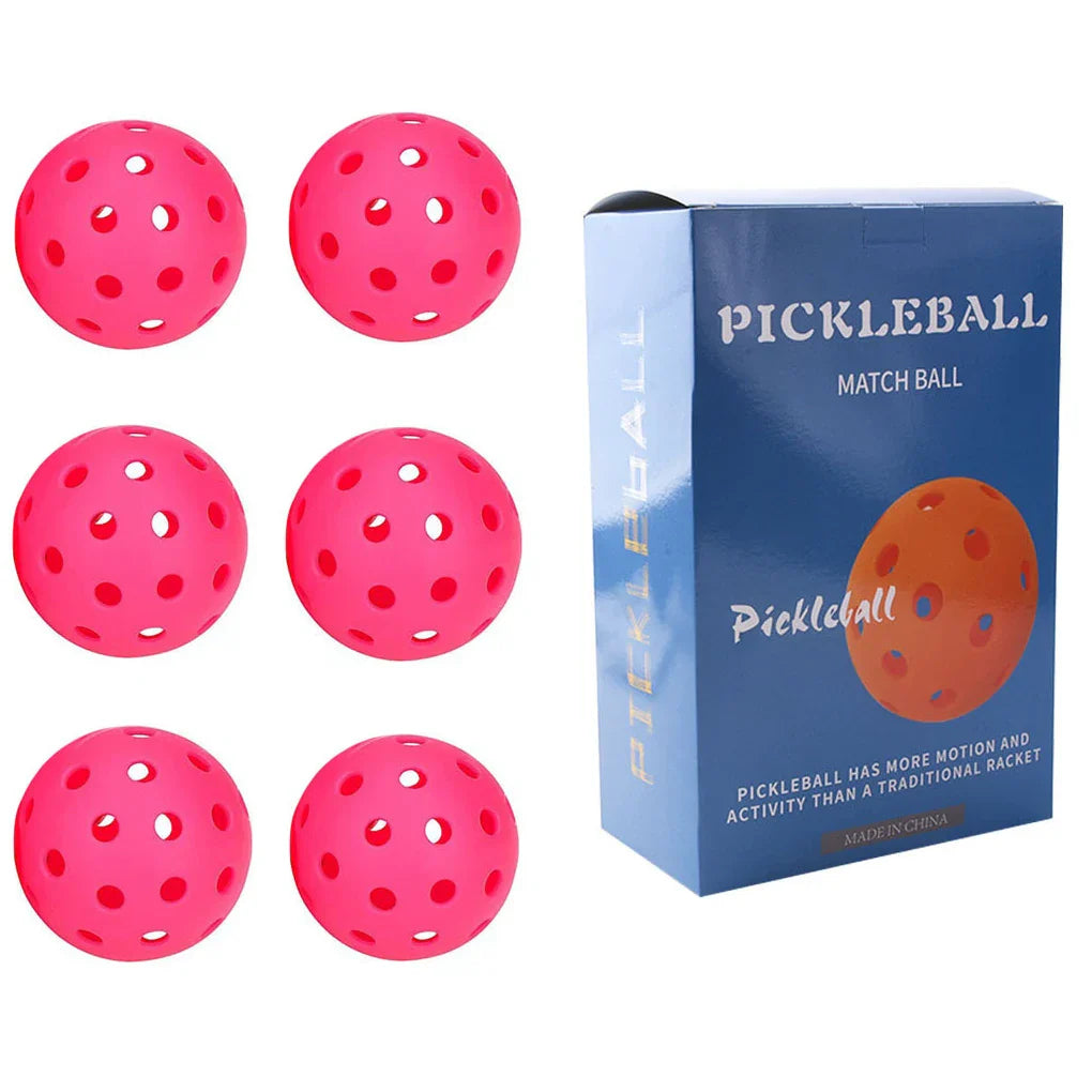 6 Pack PE Material Golf Hole Balls  High Elastic for Training