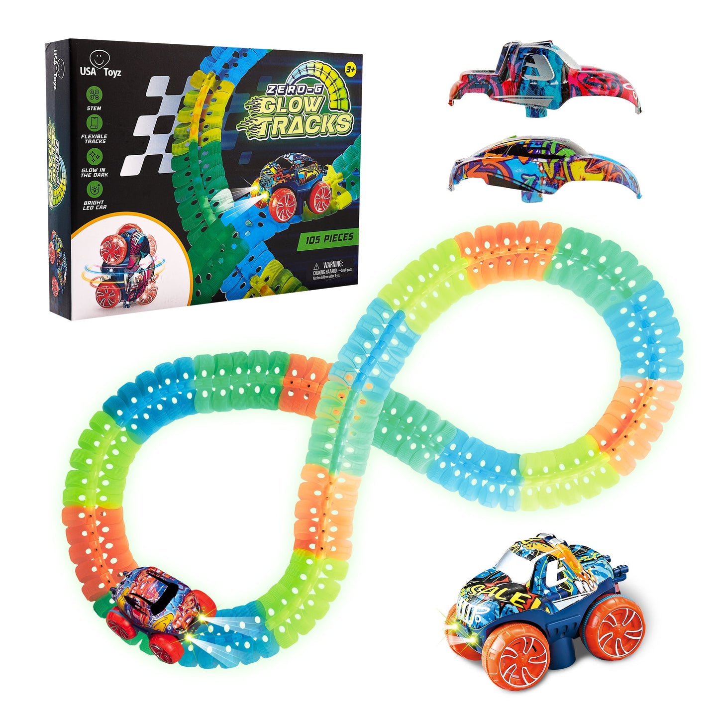 Zero-G Glow Tracks 105pcs